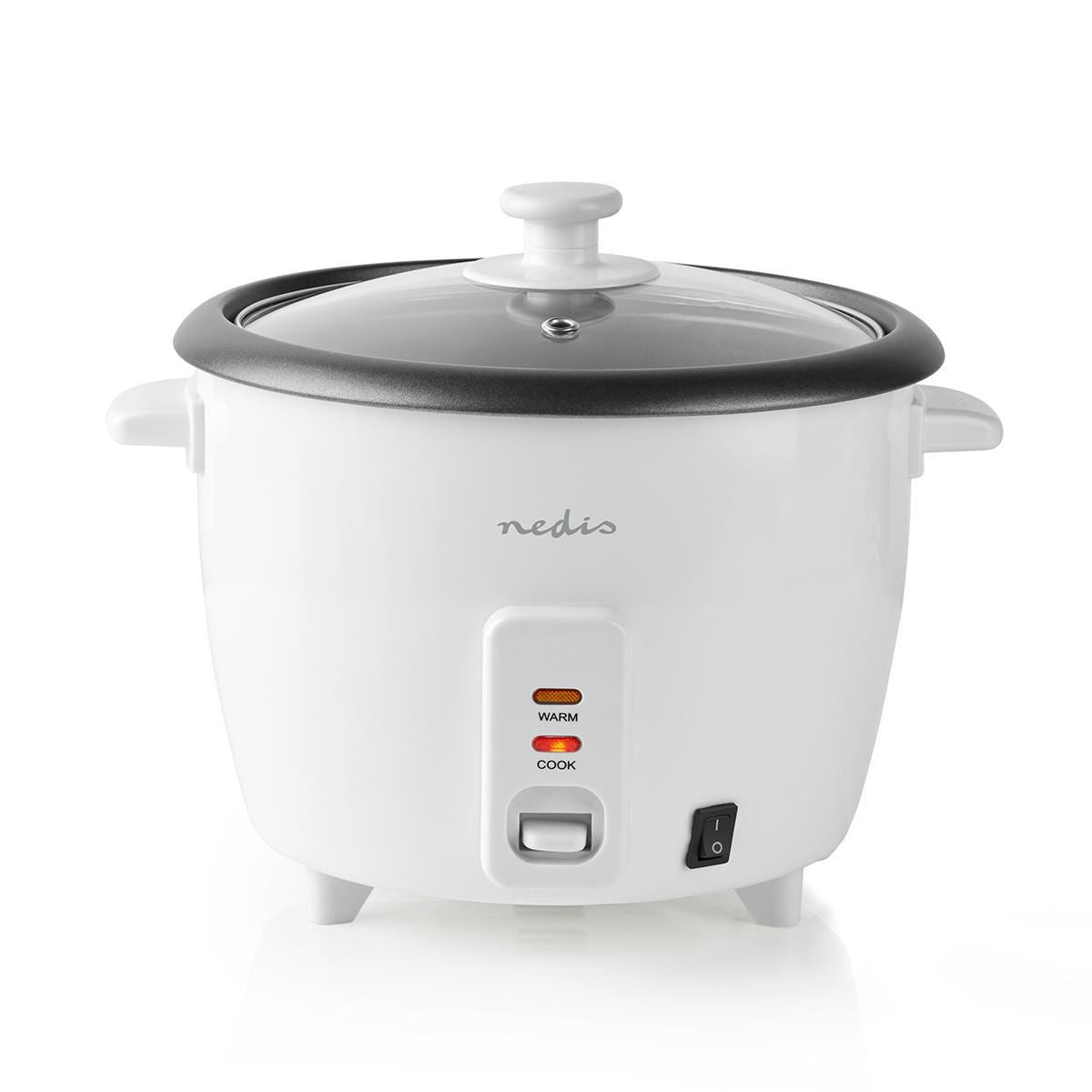 Nedis Rice Cooker 500 Watt 1.5L White