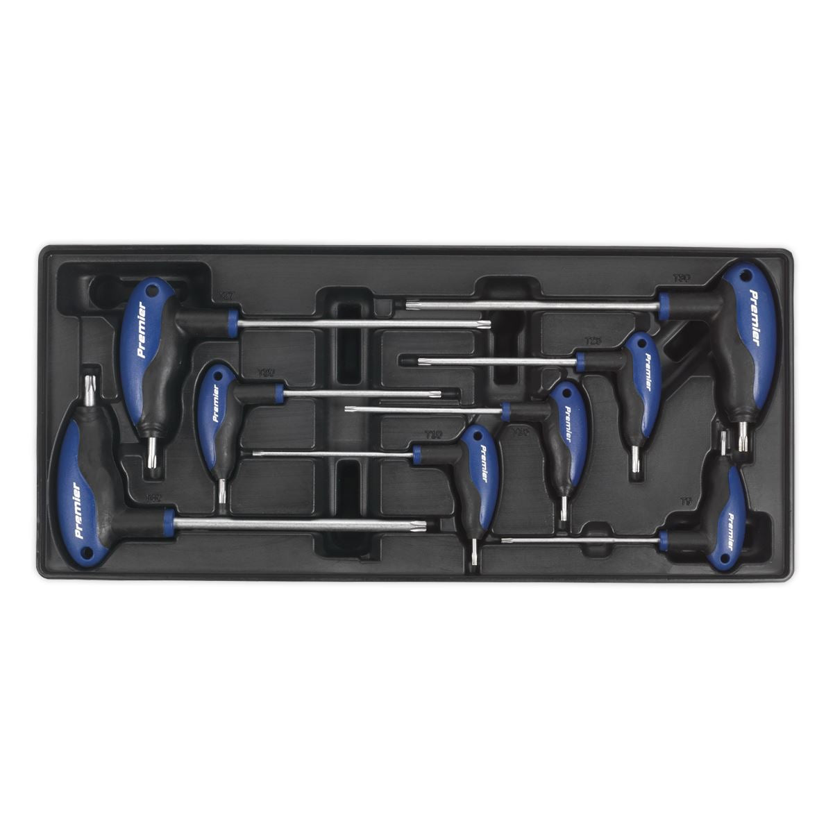 Sealey Tool Tray with T-Handle TRX-Star* Key Set 8pc TBT05