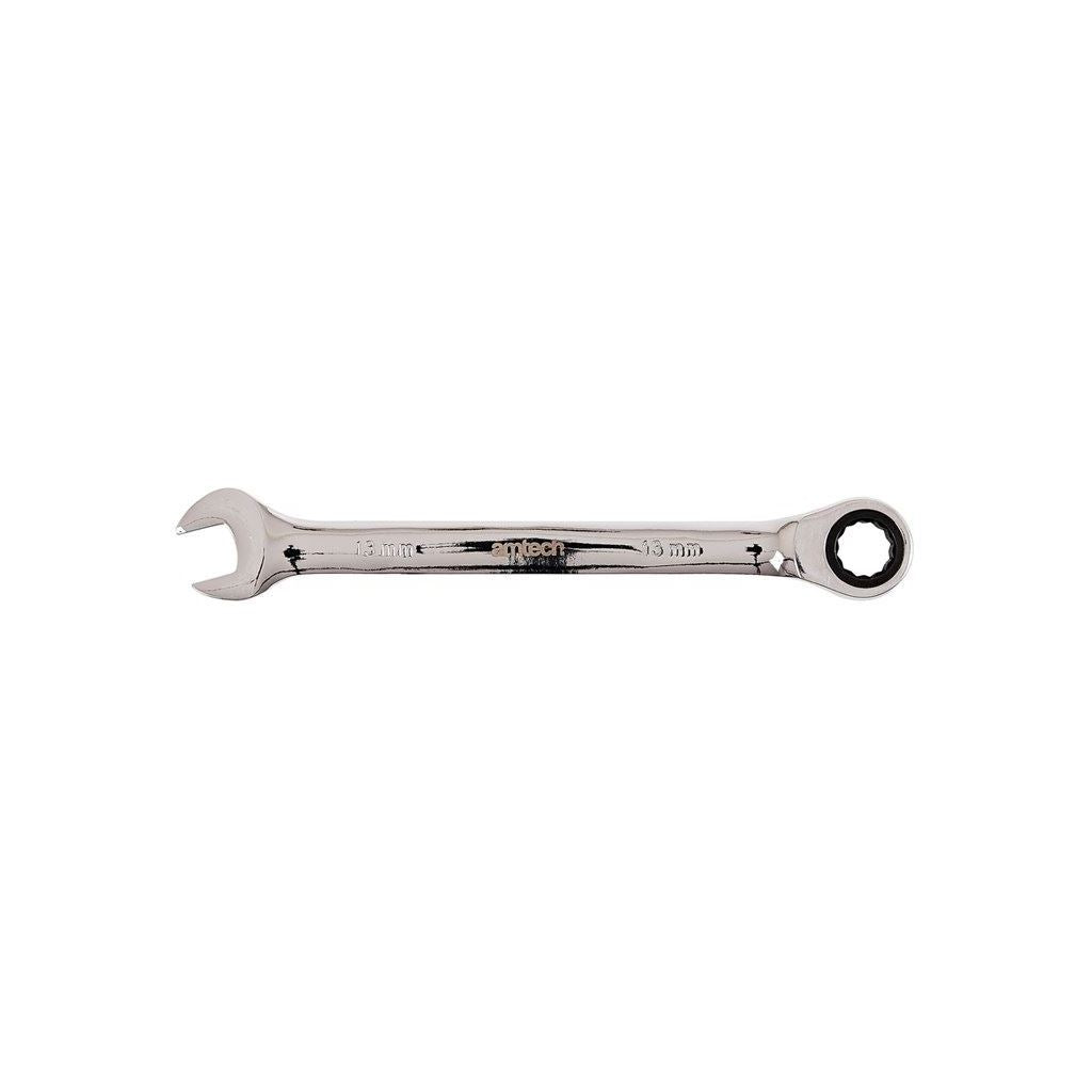 Amtech 13mm Combination Ratchet Spanner Open End & Ring End Gear Wrench - K1690