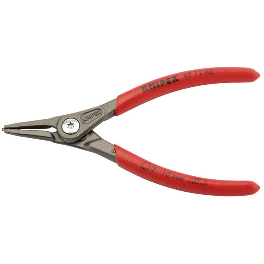 Draper 1x Knipex 140mm External Straight Tip Circlip Pliers 3 - 10mm Capacity - 75088