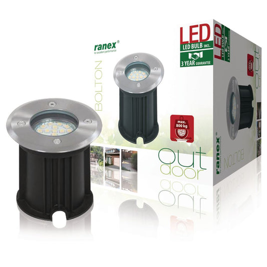 Ranex LED Ground Spot Plastic Glass Light - RA-5000461