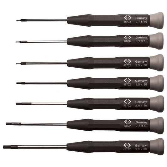 CK Tools Precision Screwdriver Hexagon Set Of 7 T4874X