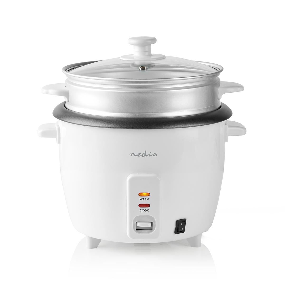 Nedis Rice Cooker 500 Watt 1.5L White