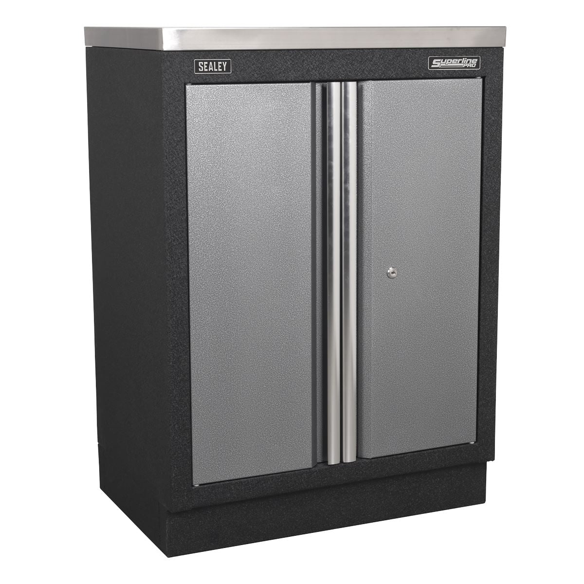 Sealey Superline Pro 2.0m Storage System - Stainless Worktop APMSSTACK07SS