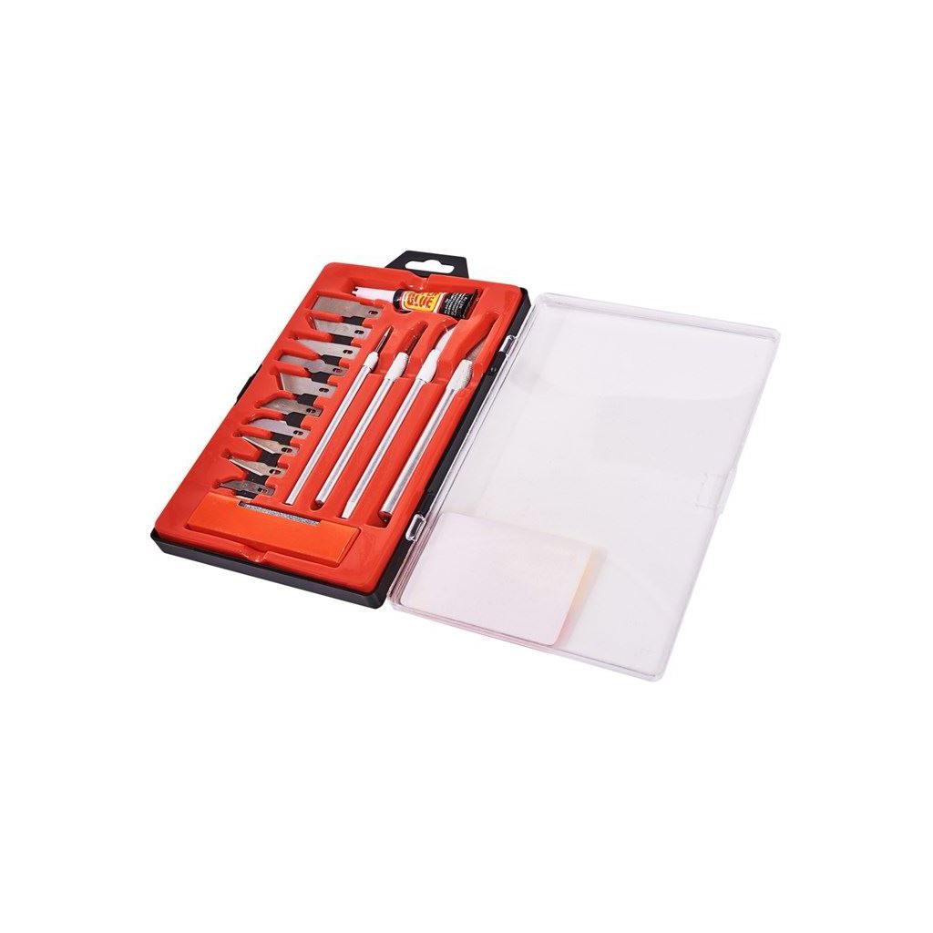 Amtech 17pc Hobby Knife Kit - S0495