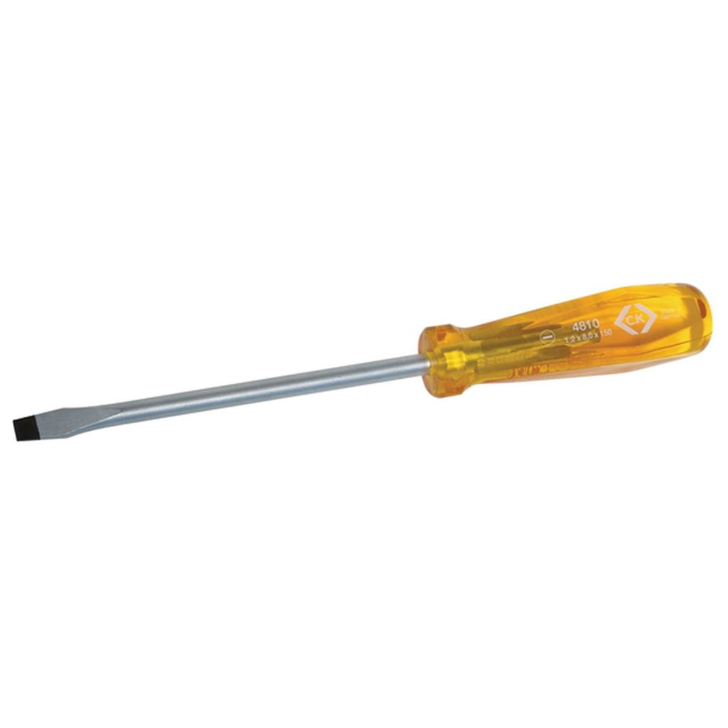 CK Tools HDClassic Flared Tip Screwdriver Slotted 9x200mm T4810 08