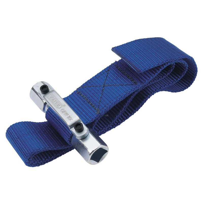 Draper Oil Filter Removal Tool Strap Wrench 56137 Square Driver 1000mm x 38mm