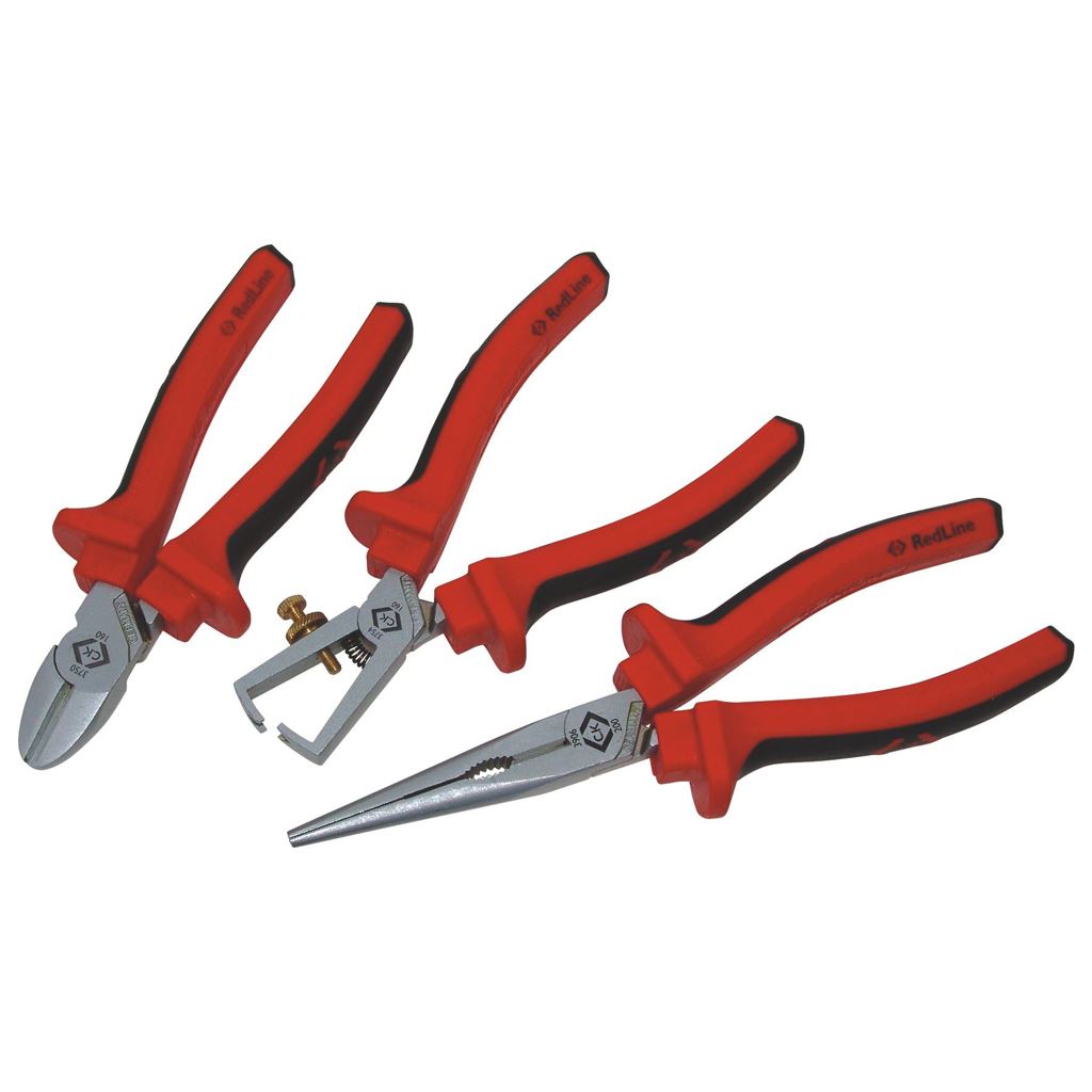 CK Tools RedLine Pliers Set Of 3 T3804