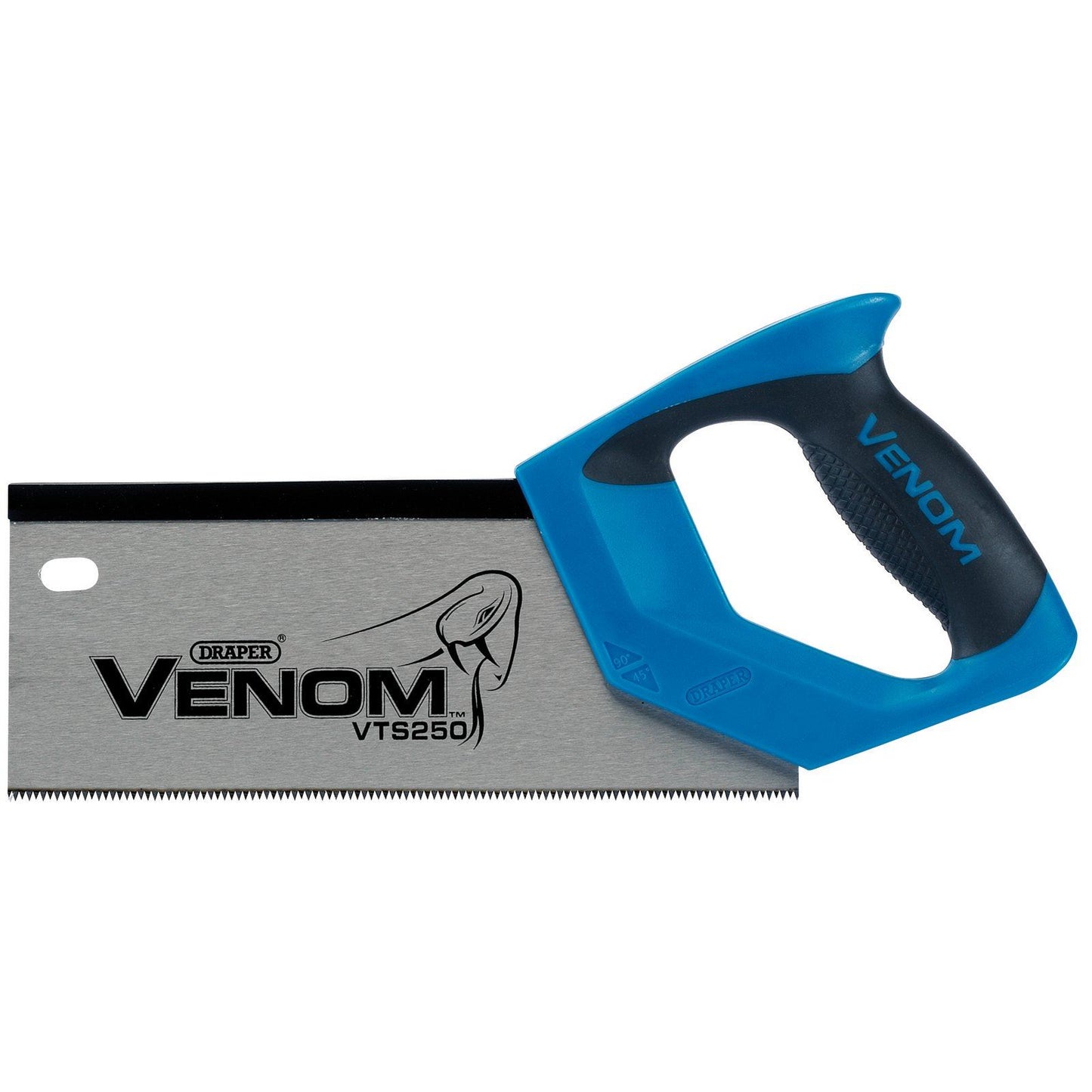 Draper Draper Venom Double Ground Tenon Saw, 250mm, 11tpi/12ppi - 82199