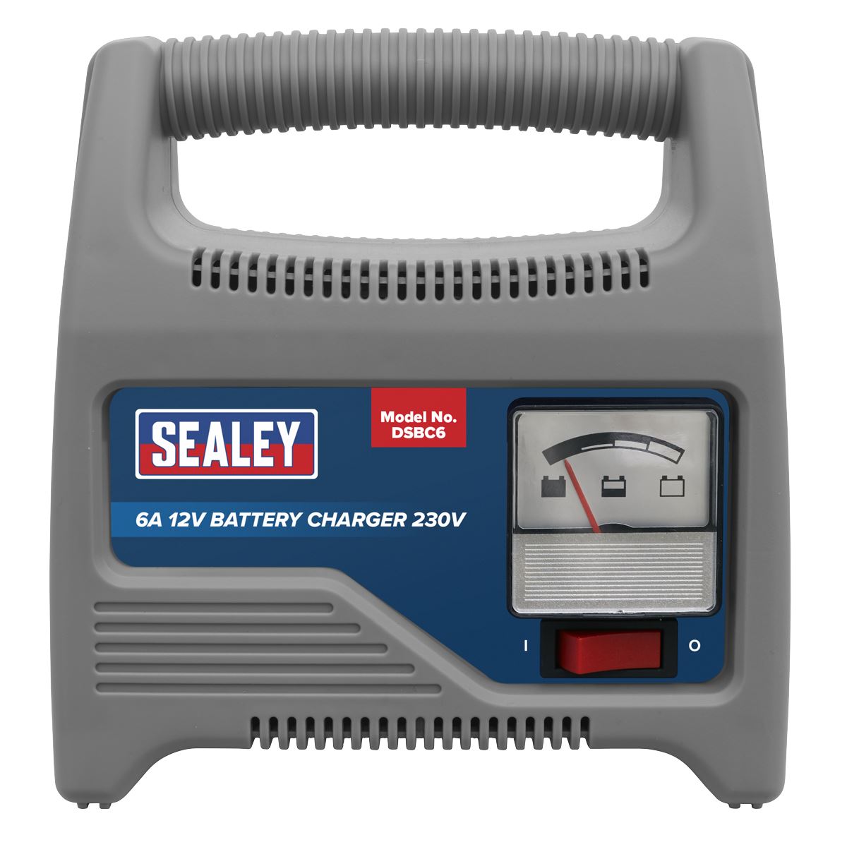 Sealey Battery Charger 12V 6A 230V DSBC6