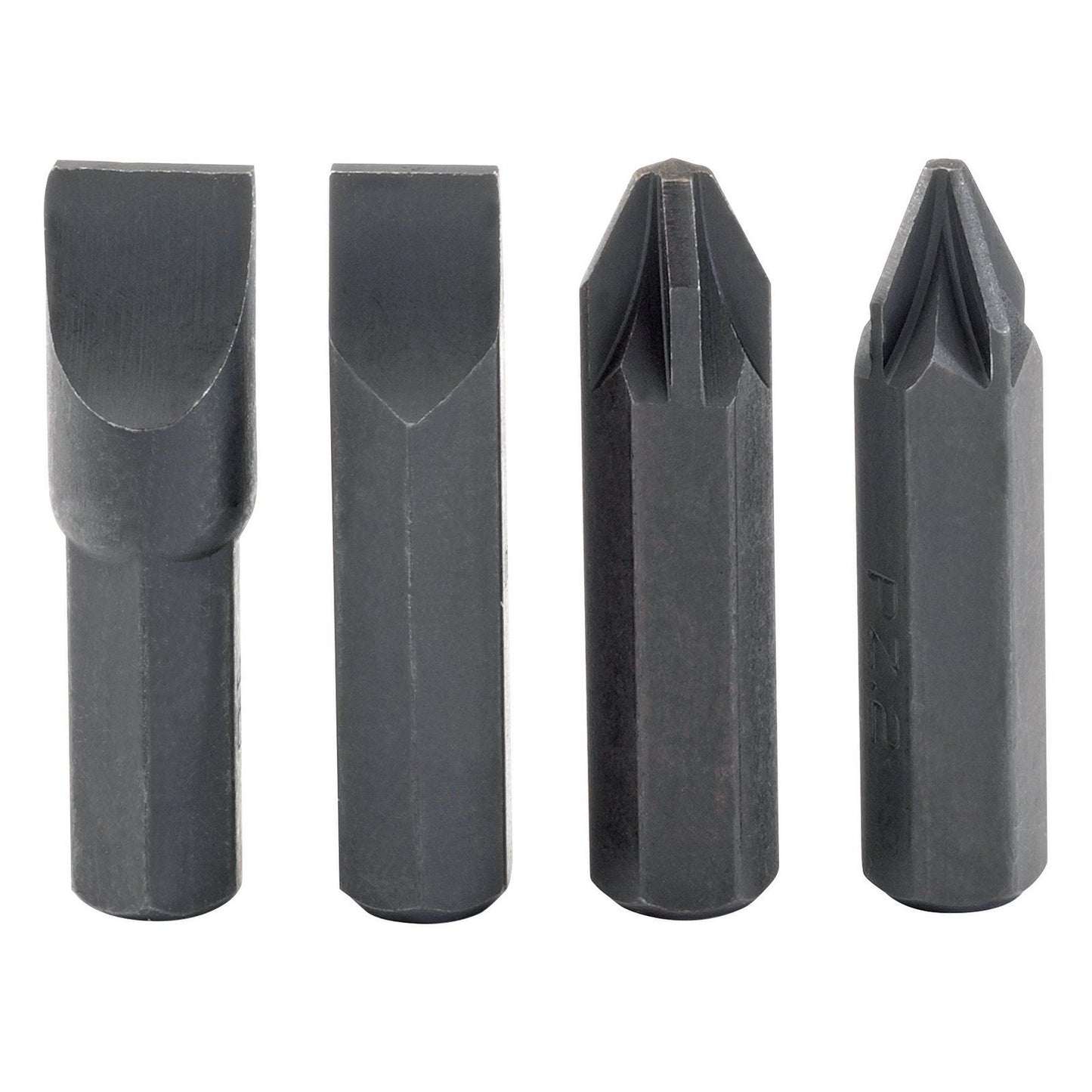 Draper 1x 4 Piece Impact Screwdriver Bit Set Professional Tool 12542