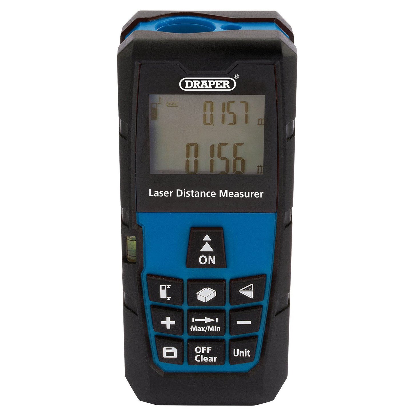 Draper 15102 Laser Distance Measurer 40M/132ft Metric/Imperial with LED Display