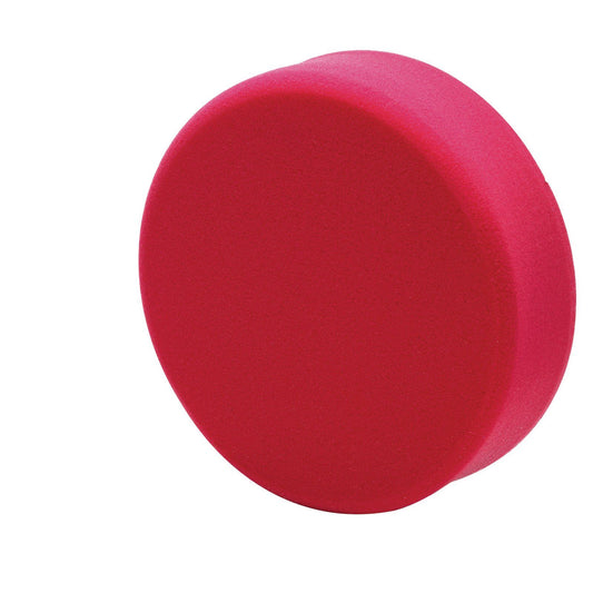 Draper 180mm Polishing Sponge Ultra Soft Hook and Loop Red 18cm 7 Inch 01786