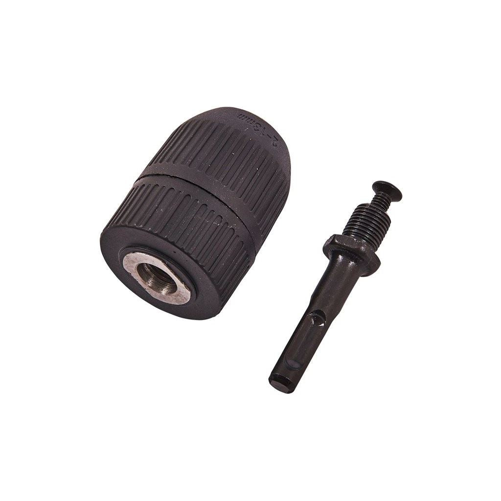 1/2" Keyless Chuck SDS Adapter Easy Fit Half" Power Electric Drill 2mm to 13mm - V1280