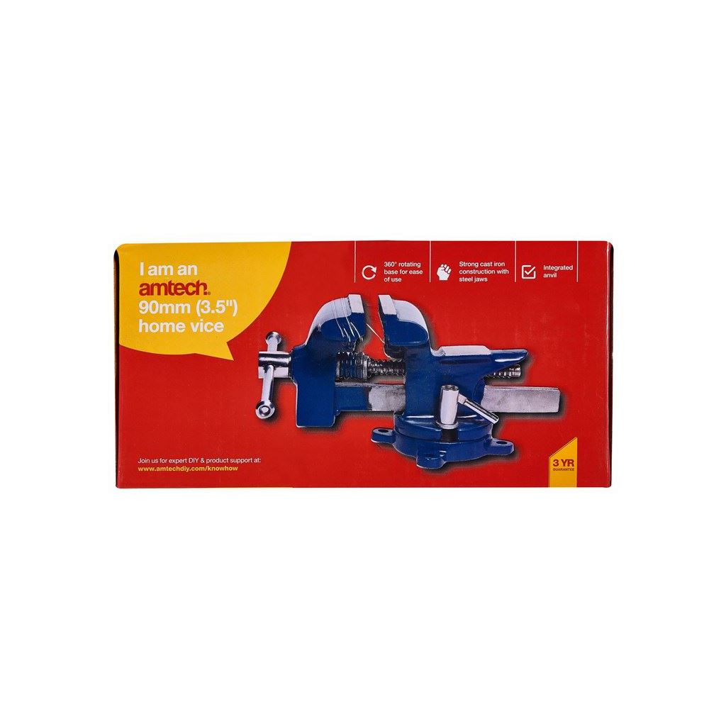 Amtech 90mm Home Vice - D4000