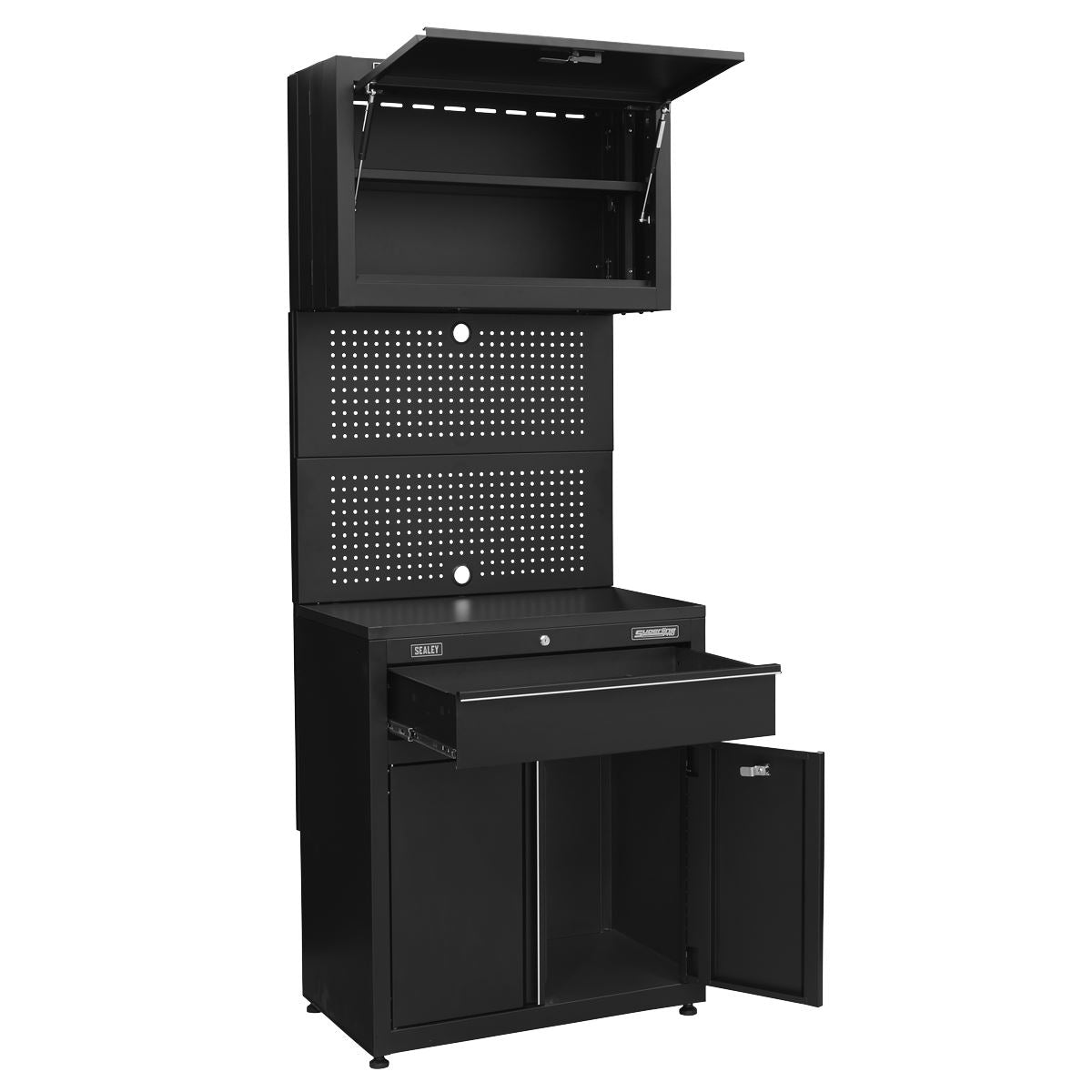 Sealey Modular Base & Wall Cabinet with Drawer APMS2HFPD