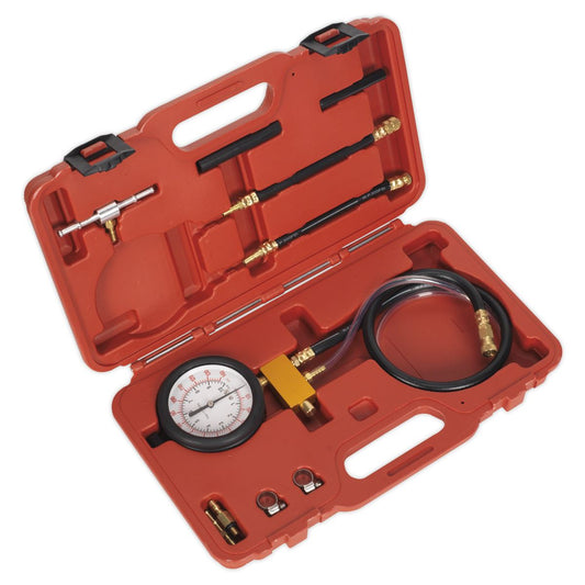 Sealey Fuel Injection Pressure Test Kit - Test Port VSE211