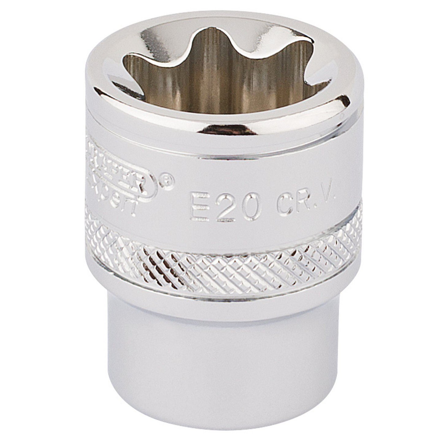 Draper Expert Quality 1/4" Square Drive TX-Star Socket - E20 - 34265