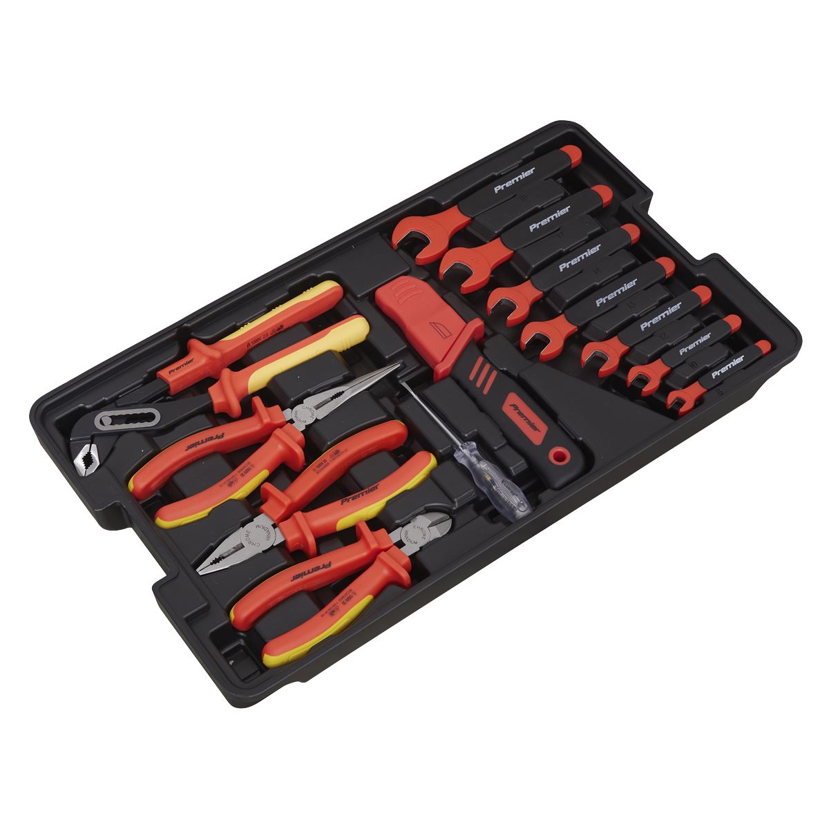 Sealey 1000V Insulated Tool Kit 1/2"Sq Drive 49pc AK7939