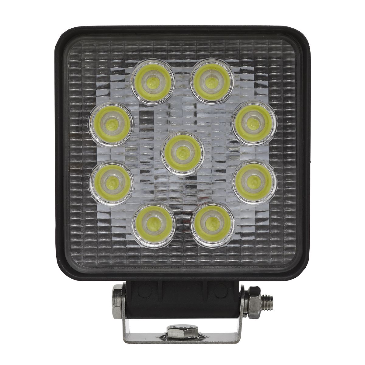 Sealey Square Work Light with Mounting Bracket 27W LED LED3S