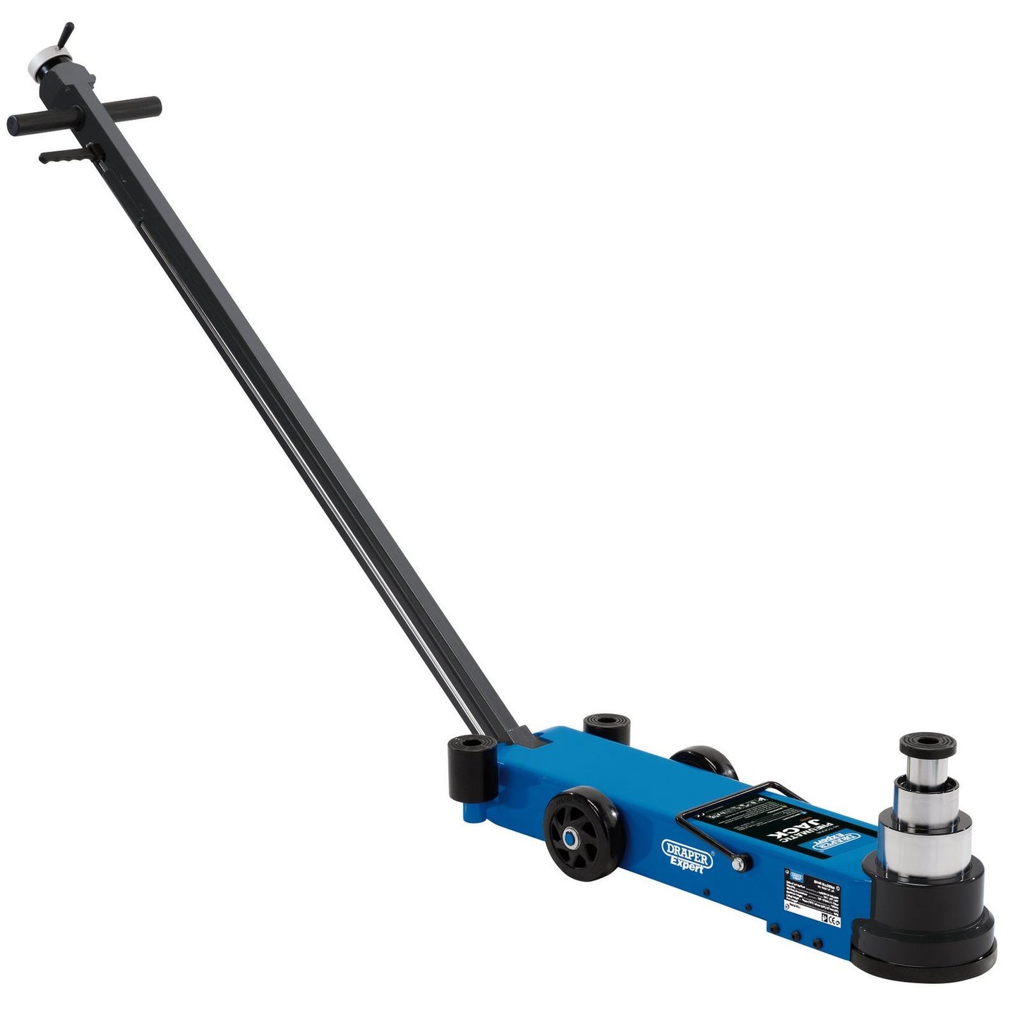 Draper 02080 PJ40LC Expert Pneumatic Long Chassis Low Profile Jack (40 Tonne)