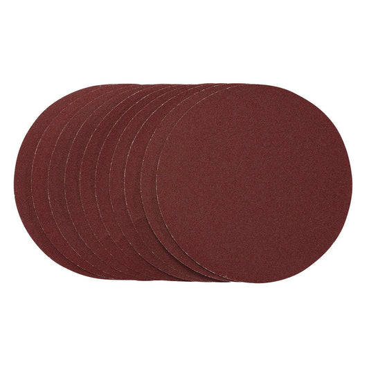 Draper Sanding Discs, 150mm, PSA, 120 Grit, (Pack of 10) SDPSA150 (63014)