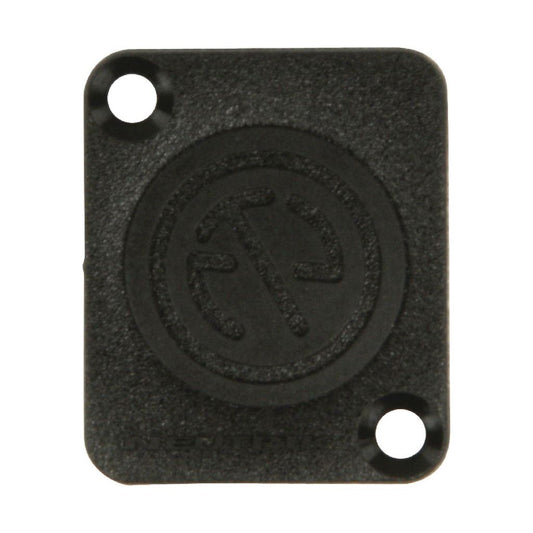 Neutrik Dummy plate for D-series to cover D-connector cutouts - NTR-DBA