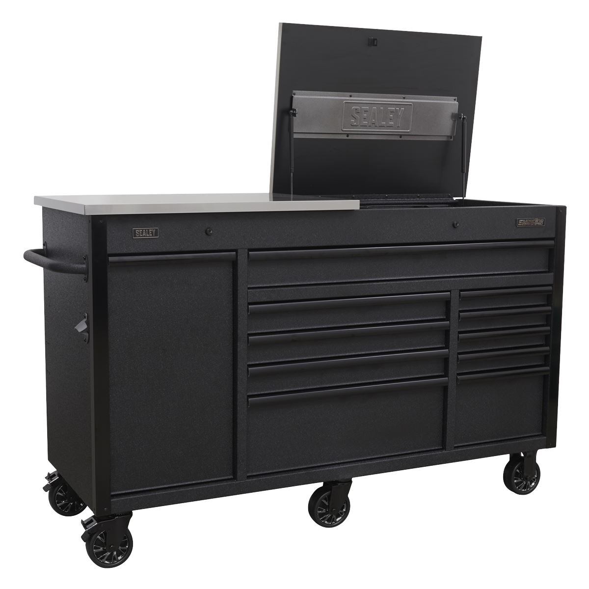 Sealey Mobile Tool Cabinet 1600mm with Power Tool Charging Drawer AP6310BE