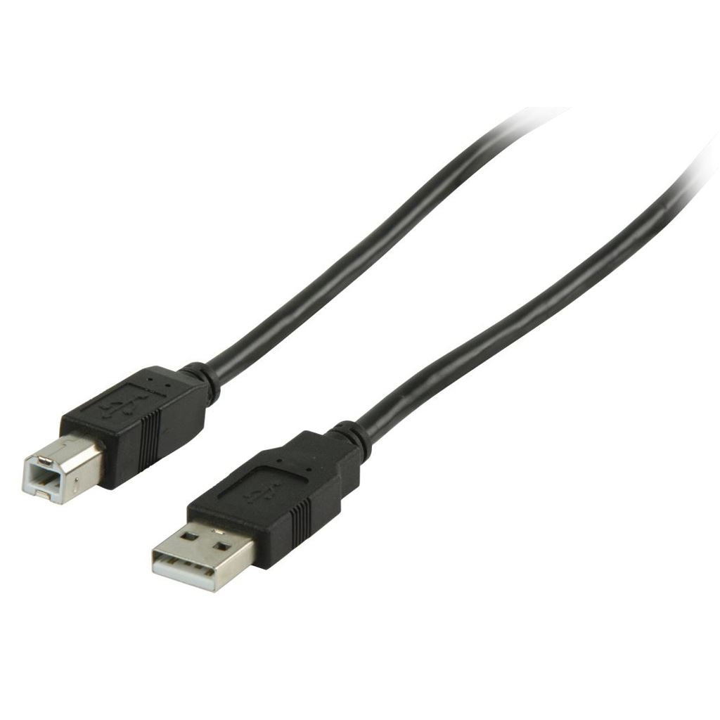 Glaxio® USB 2.0 USB A Male to USB B Male Cable 2m