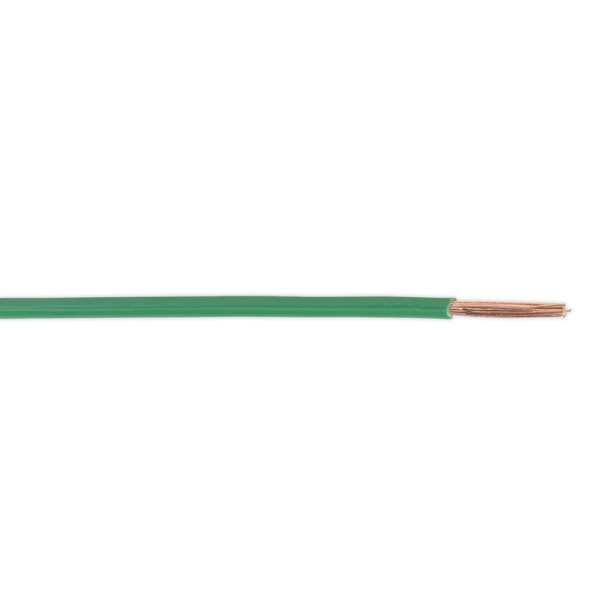 Sealey Automotive Cable Thin Wall Single 2mm 28/0.30mm 50m Green AC2830GR