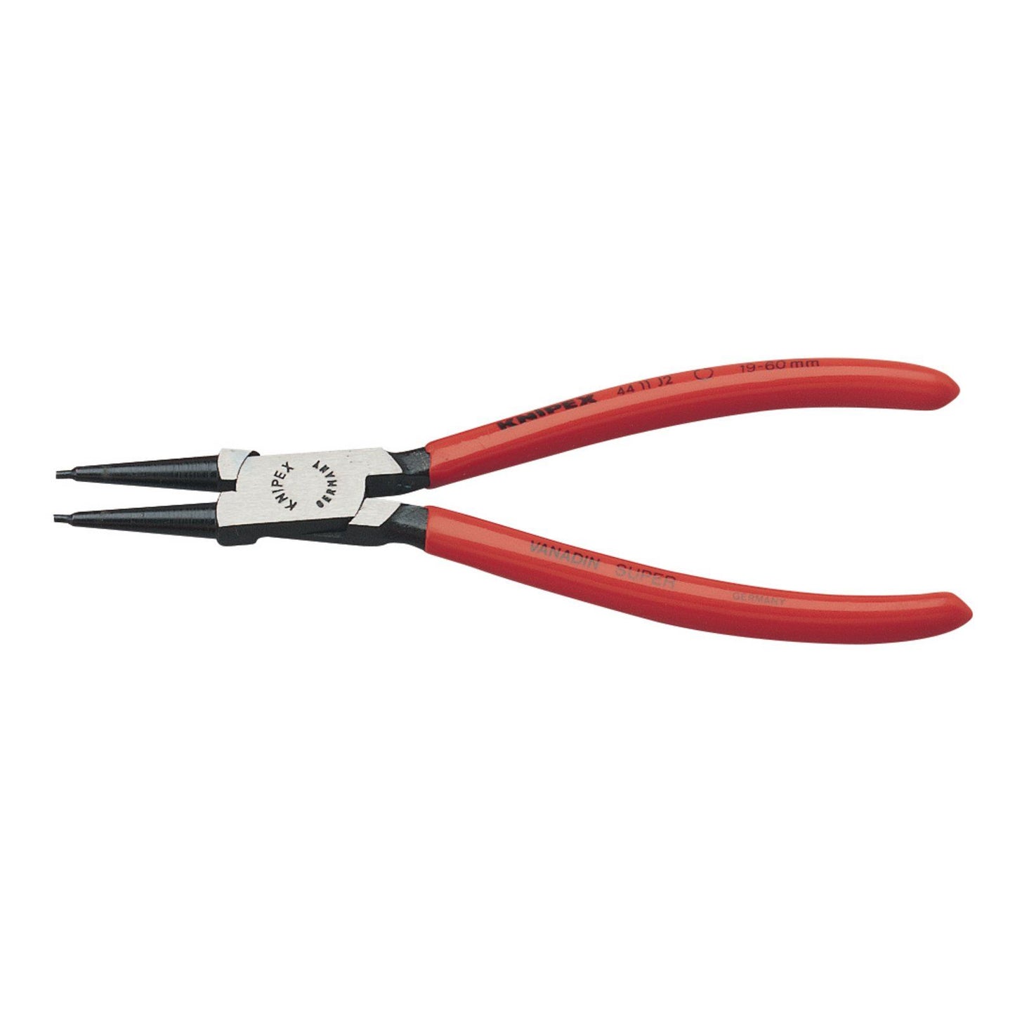 Draper 1x Knipex Expert 19mm - 60mm J2 Straight Internal Circlip Pliers Tool - 56140