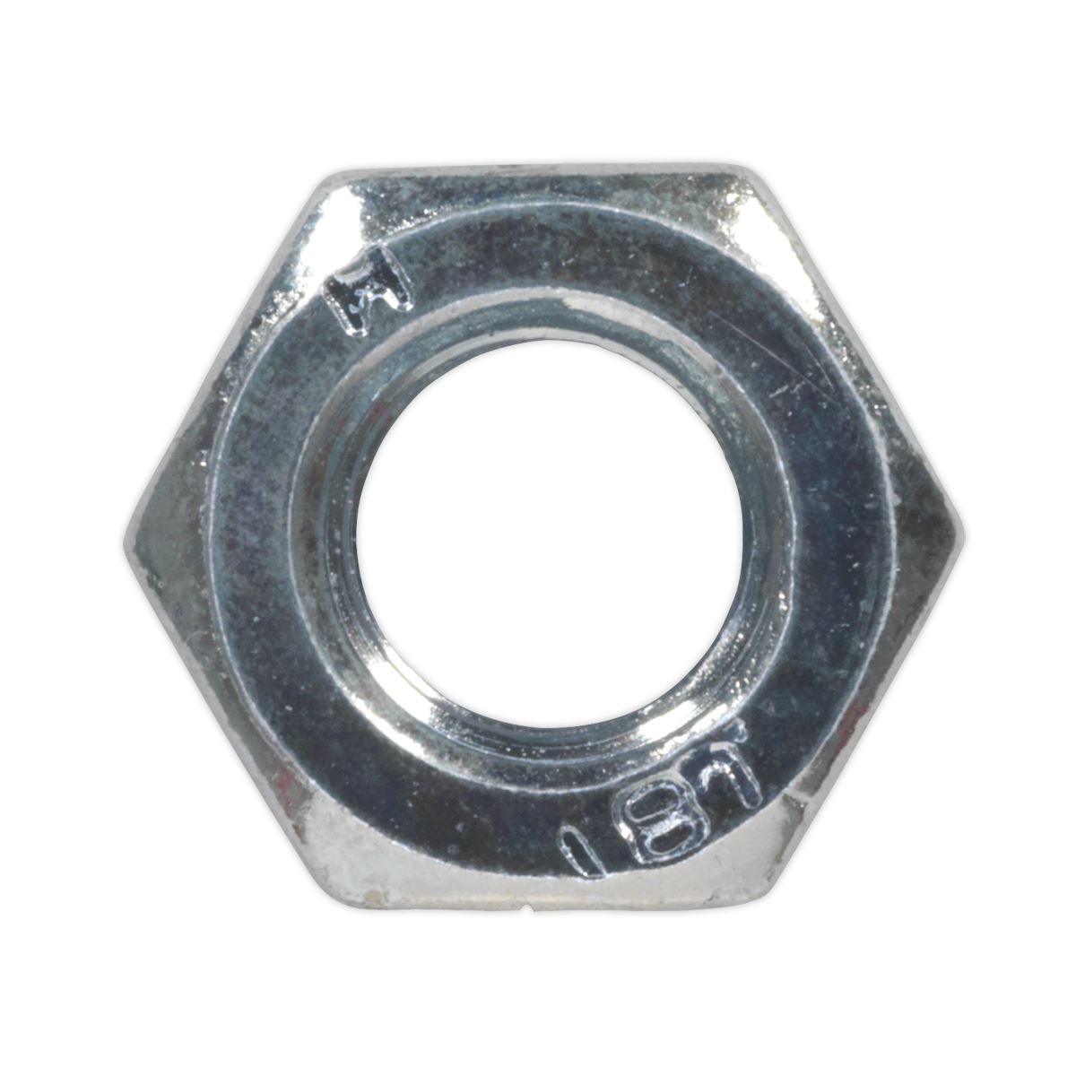 Sealey Steel Nut DIN 934 - M6 - Pack of 100 SN6