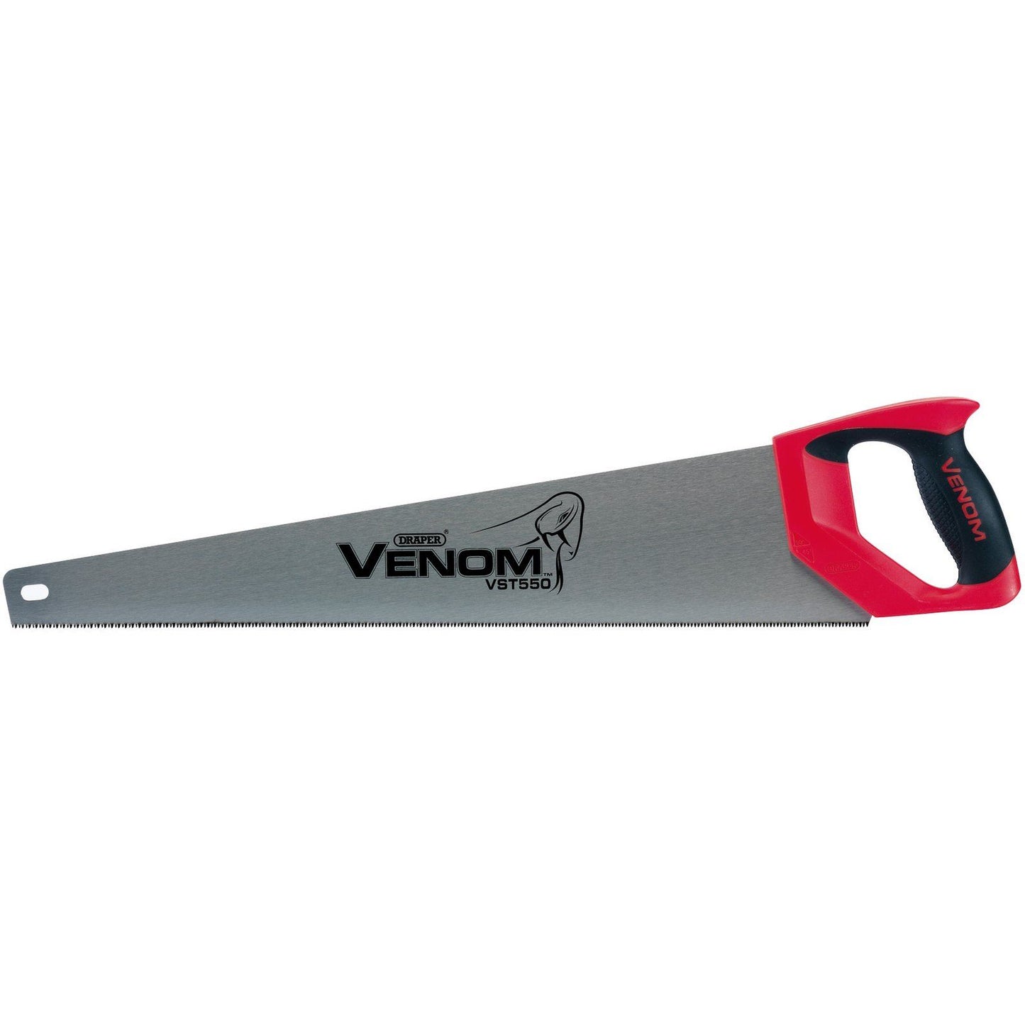 Draper Draper Venom Second Fix Triple Ground Handsaw, 550mm, 11tpi/12ppi - 82204