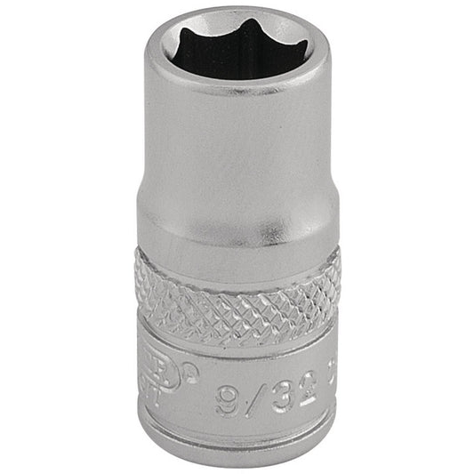 Draper Expert 1/4" Square Drive Imperial Socket (9/32") - 16521