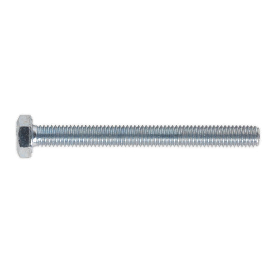 Sealey HT Setscrew M6 x 60mm 8.8 Zinc Pack of 50 SS660