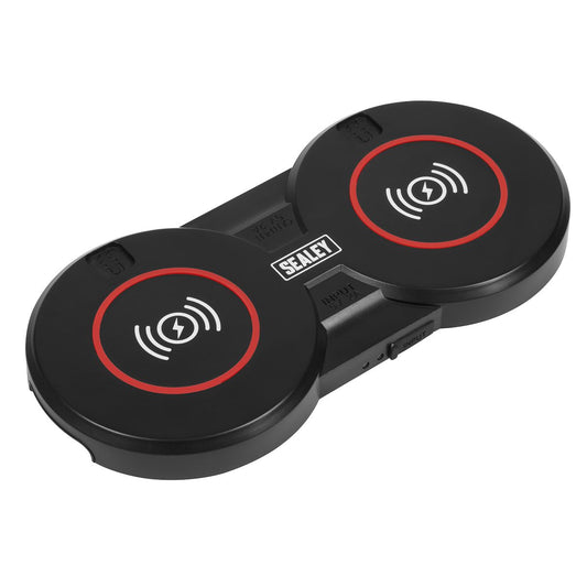 Sealey Wireless Charging Base Double 5V-2A WCB4