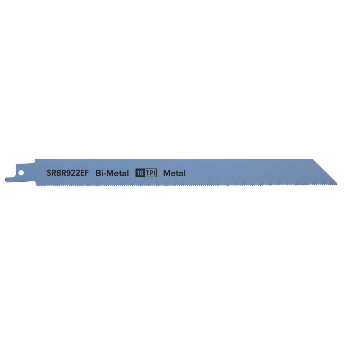 Sealey Reciprocating Saw Blade Metal 230mm 18tpi - Pack of 5 SRBR922EF