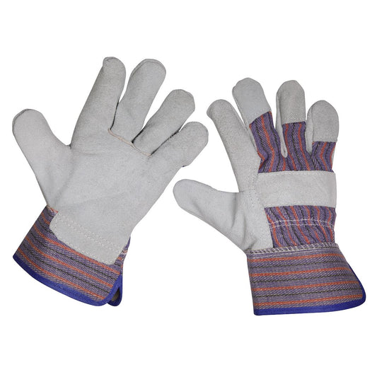 Sealey Rigger's Gloves - Pack of 6 Pairs SSP12/6