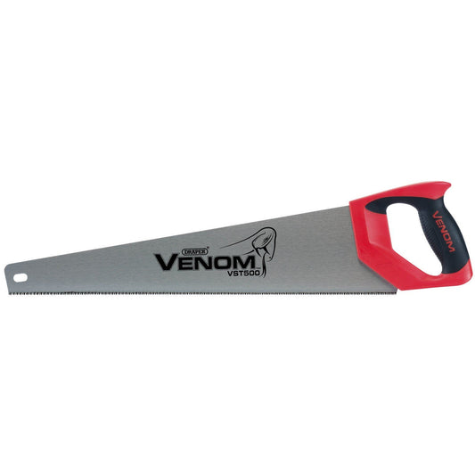 Draper Draper Venom Second Fix Triple Ground Handsaw, 500mm, 11tpi/12ppi - 82202