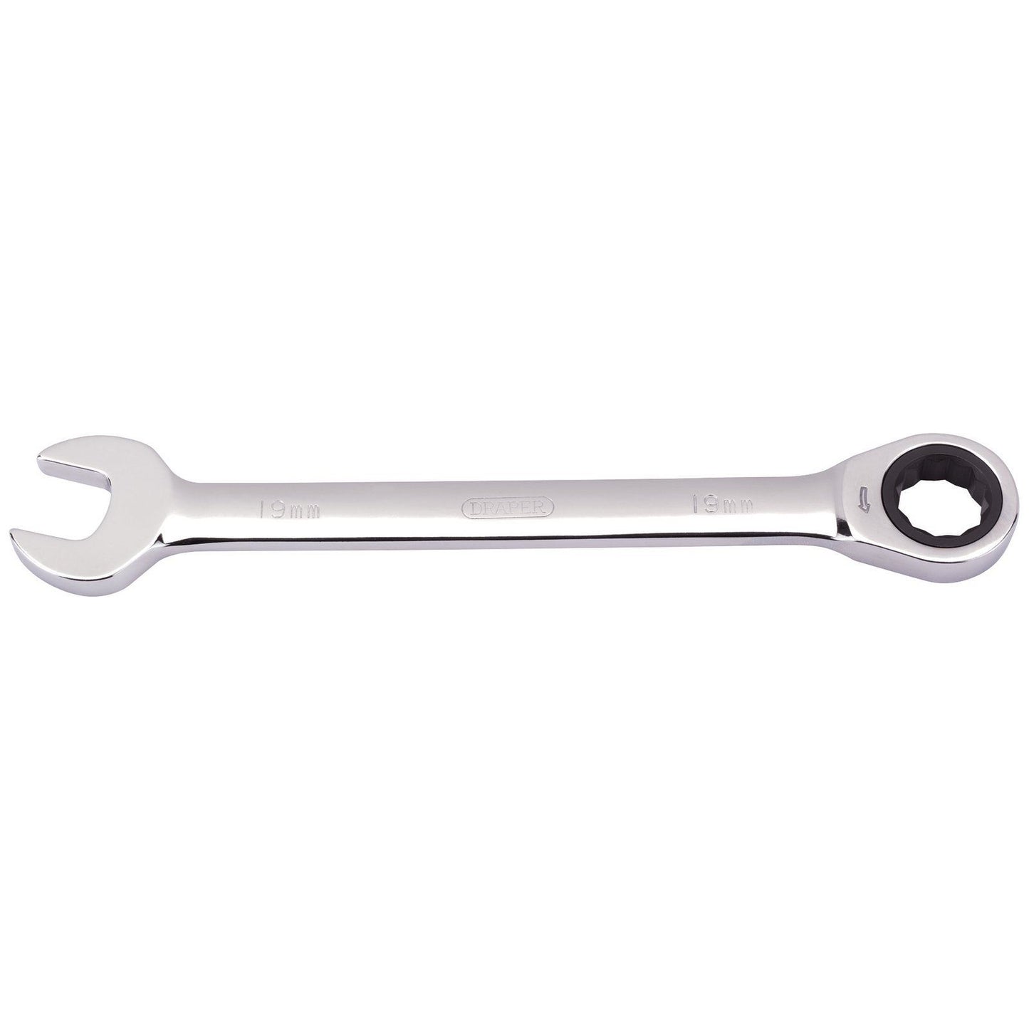 Draper 19mm Metric Ratcheting Combination Spanner - 31018