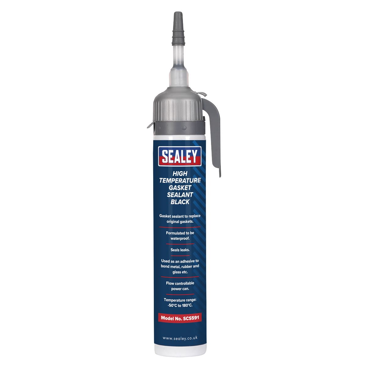 Sealey High Temperature Gasket Sealant Black 200ml SCS591