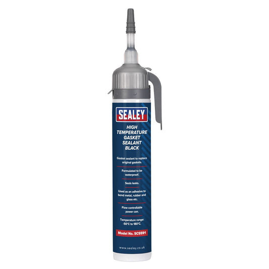 Sealey High Temperature Gasket Sealant Black 200ml SCS591