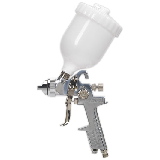 Sealey Spray Gun Gravity Feed 1.8mm Set-Up S642G