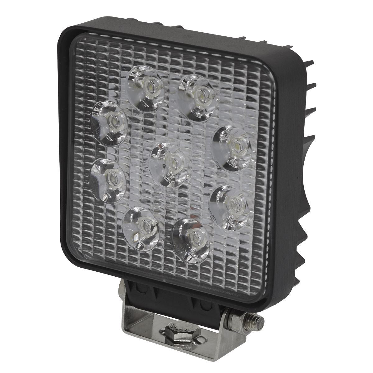 Sealey Square Work Light with Mounting Bracket 27W LED LED3S