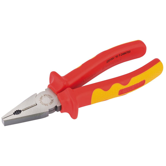 Draper 1x Expert 180mm Vde Combination Pliers Professional Tool 69171