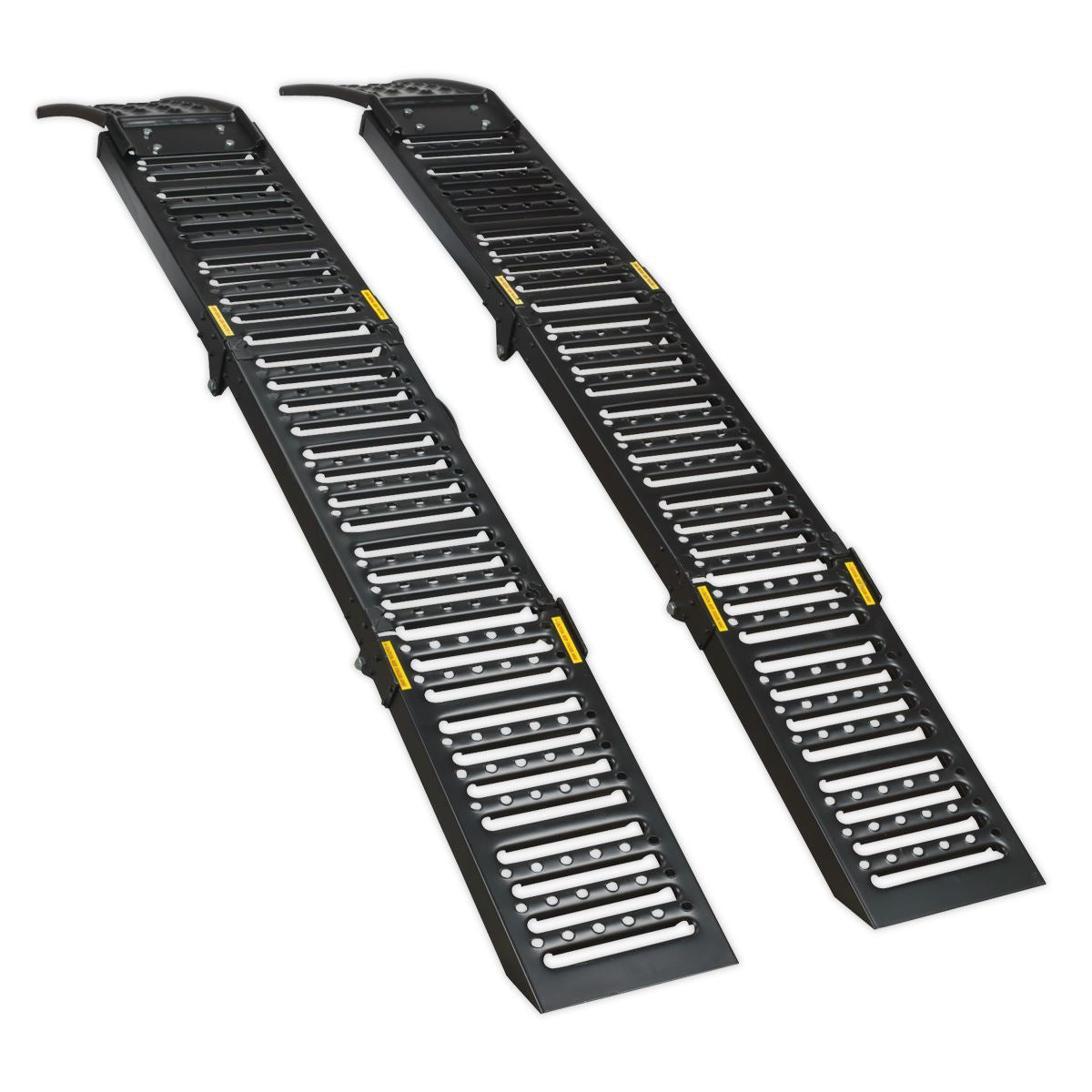 Sealey Steel Folding Loading Ramps 500kg Capacity per Pair FCR500