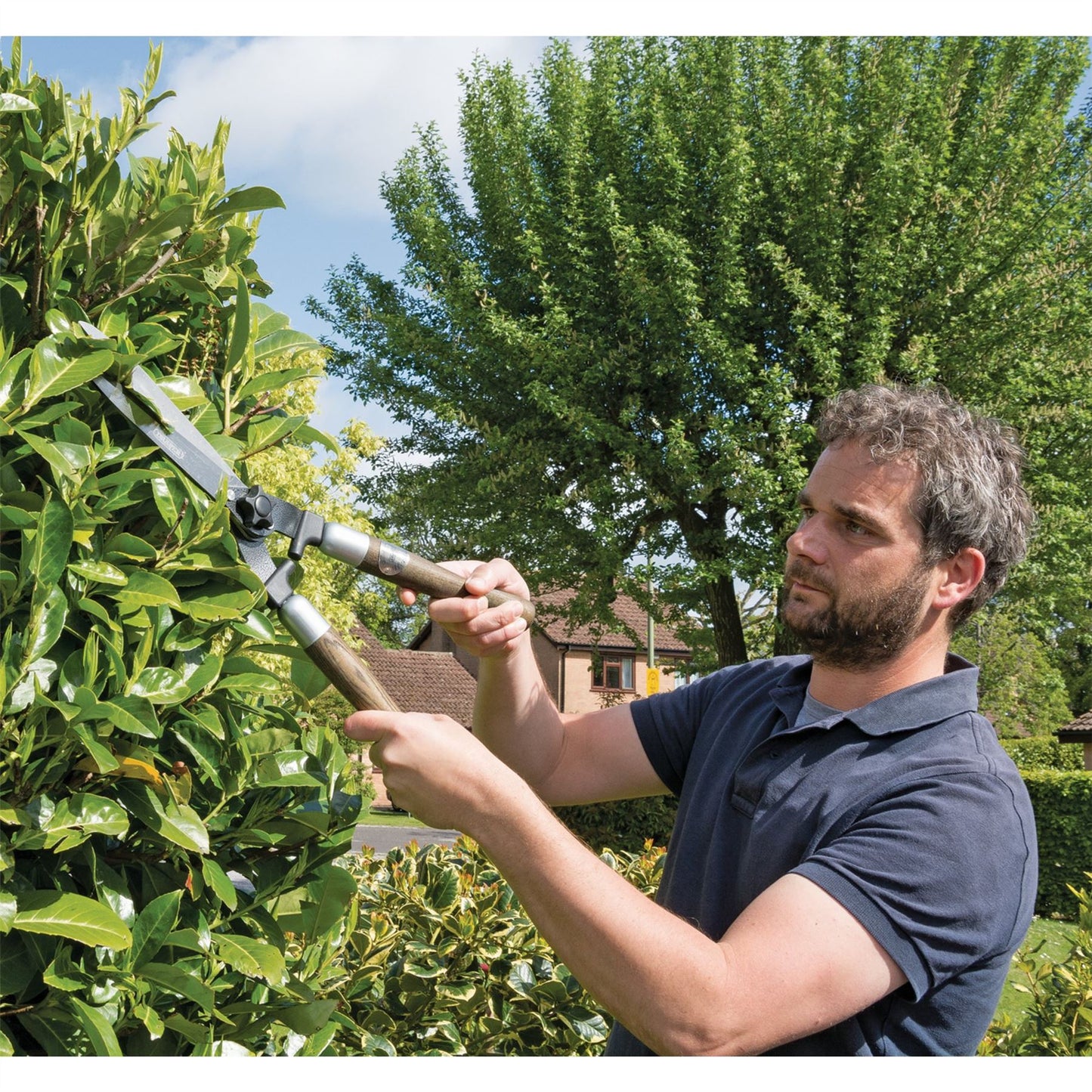 Draper 36791 Heritage Hedge Garden Shears Straight Edge 230mm Wooden Ash Handle