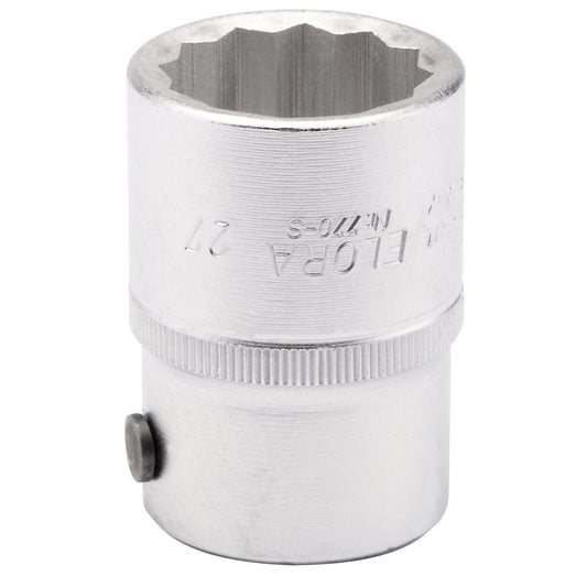 Draper 27mm 3/4" Square Drive Elora Bi-Hexagon Socket - 00757