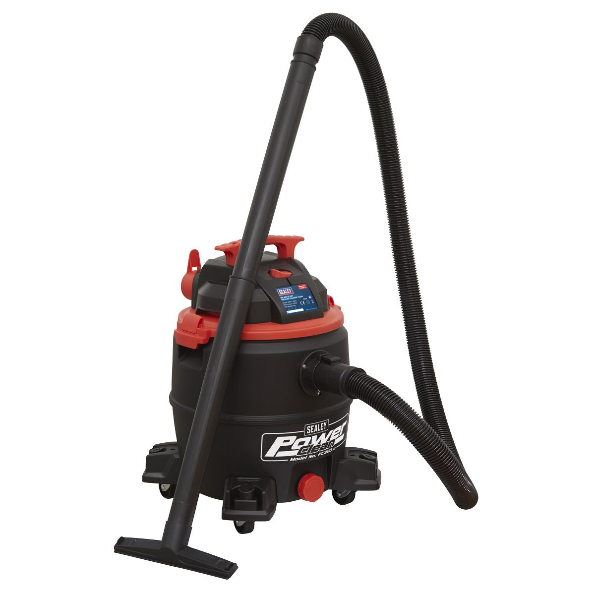 Sealey Vacuum Cleaner Wet & Dry 30L 1100W/230V PC300