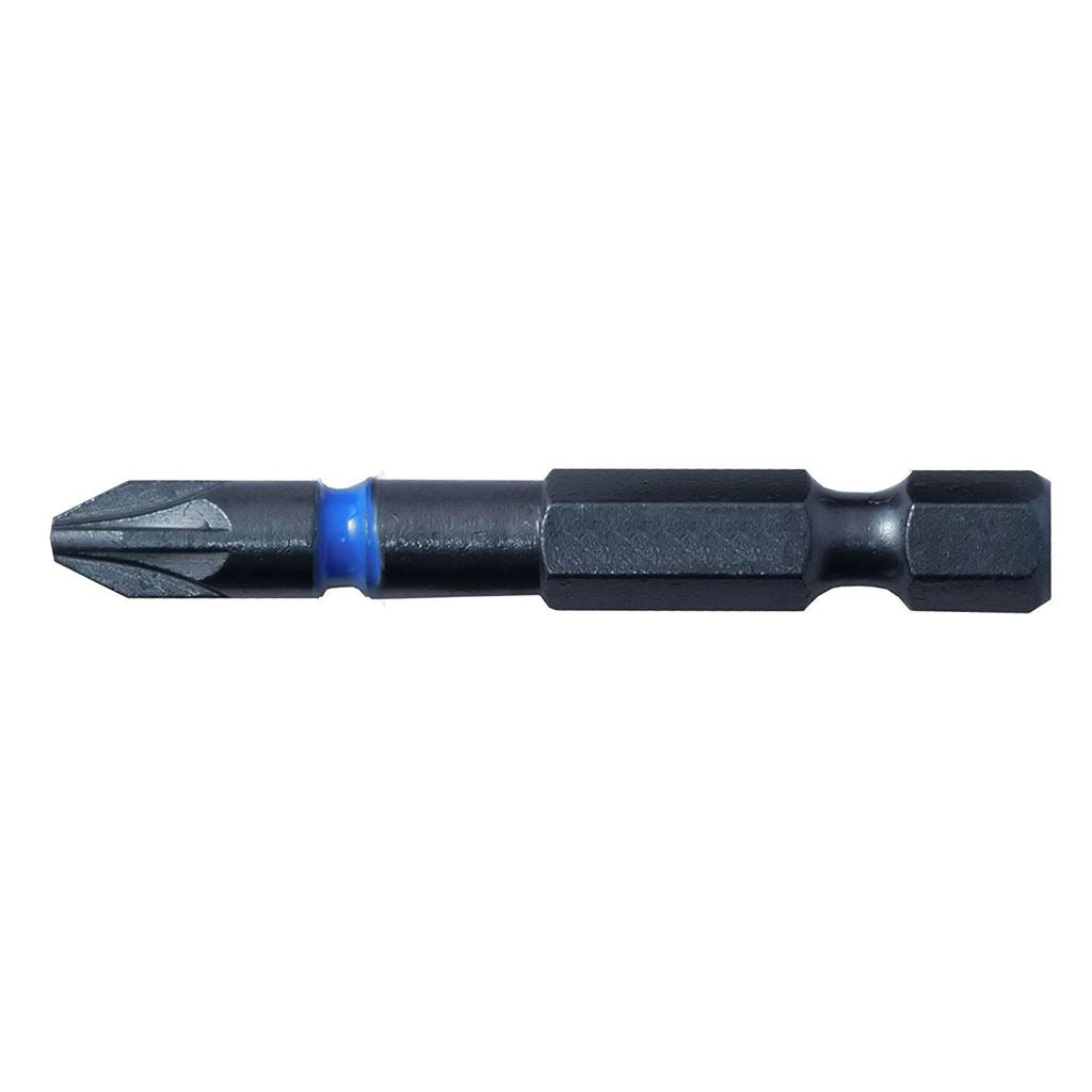 CK Tools Blue Steel Impact Screwdriver Bit 50mm PZ1 Card of 3 T4560 PZ1LD